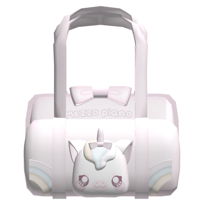 cute pastel pink rainbow unicorn shoulder bag