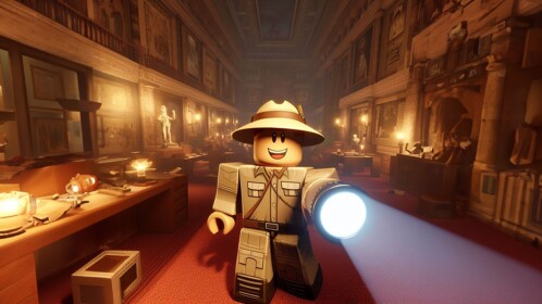 ESCAPE EVIL MUSEUM OBBY!