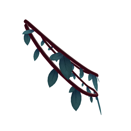 🪾 Warped Teal Vine drape [Left] [2.0] Roblox item