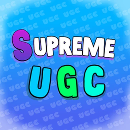 Supreme UGC. Roblox group icon