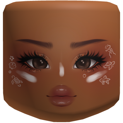 Sunkissed Beach Ready Makeup Face Roblox item