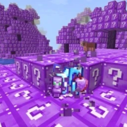 ⛏️LUCKY CRAFT💜 (AMETHYST LUCKY BLOCKS)
