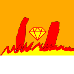 le diamant du feux