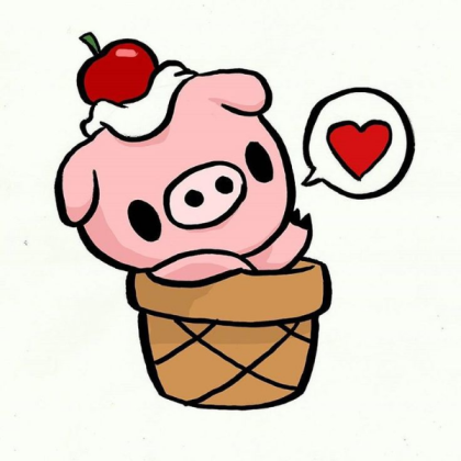 Cute kawaii pig! Roblox decal