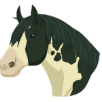 Gold star horses!