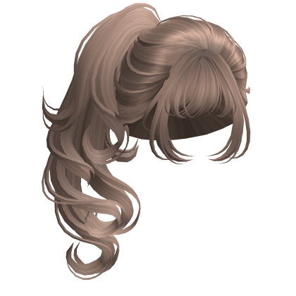 Messy Apple Girl Ponytail Milktea