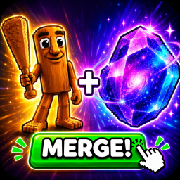 Merge Brainrots And Gems! ⛏️👽