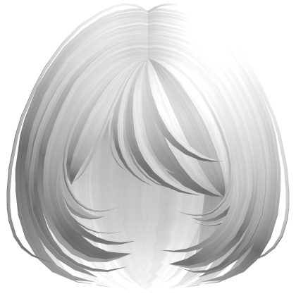 Cute Shy Bob Cut White