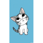 Good vibes cat