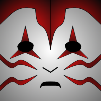Shinobi Life - Anbu Mask (RED) Roblox decal