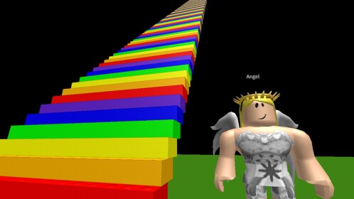 Climb Rainbow Steps To Winners!