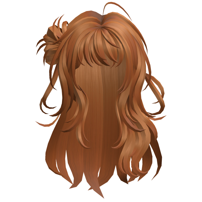 Ginger Wavy Bangs