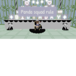 panda girl and panda boy Group