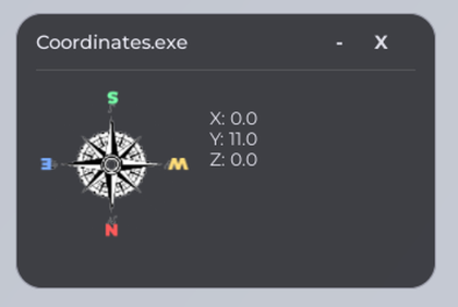 Coordinates GUI+ [Free] preview 2