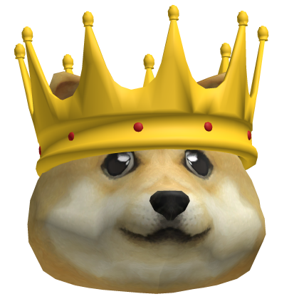 Crown Doge Roblox item