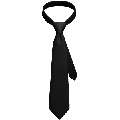 Onyx Black Tie Roblox item