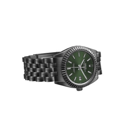 Roblex DateJust w/ Green Dial Luxury Watch [4.0] thumbnail