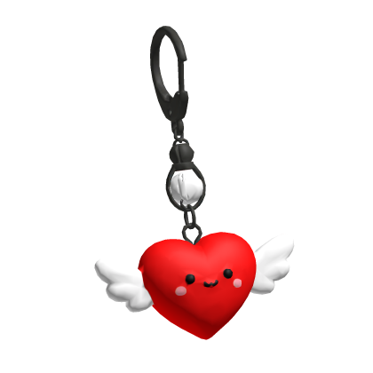 Cupid Heart Keychain