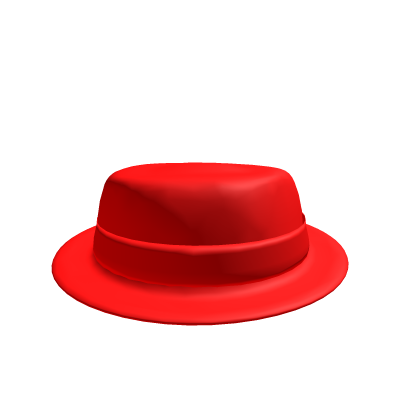 Red Neon Fedora