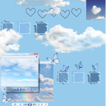 _.Blue Butterfly._