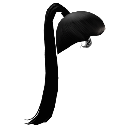 Zeslin Black HAIR suit Ariana Ponytail Iconic pale Roblox item