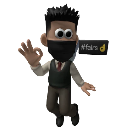 Tuff Wallace Fade (#fairs) Back Buddy | Roblox Item - Rolimon's