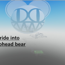 Cart Ride Into Radiohead Bear