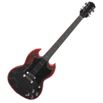 Obsidian Flame Guitar