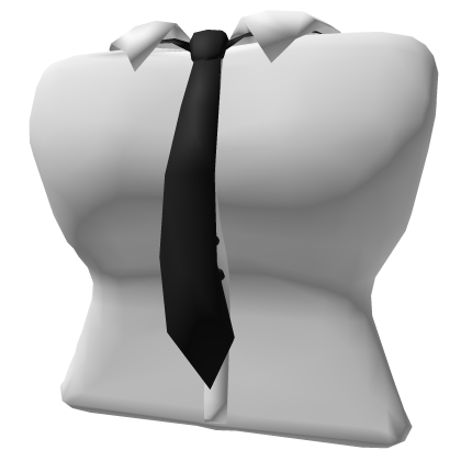 1.0 White office siren shirt & tie