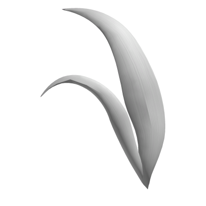 White Ahoge Hair Cowlick Extension Roblox item
