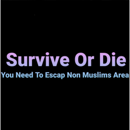 You Need To Escape Non Muslims Area.