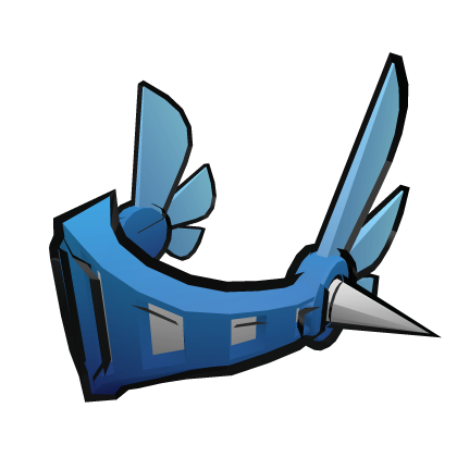 Blue Valkyrie Visor