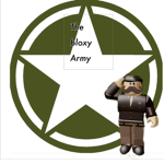 The Bloxy ARMY from blox burg to know