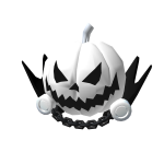 Halloween Pumpkin Head [ White ]