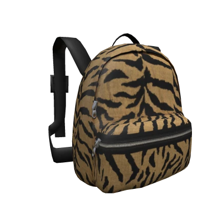 Blue Saint Laurent Tiger Print City Backpack | Roblox Item - Rolimon's