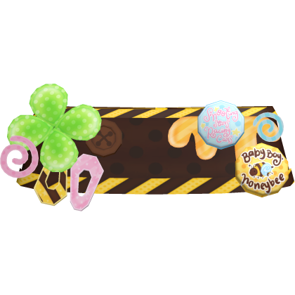🍯🐝🍀 cute kawaii honeybee clover skirt Roblox item