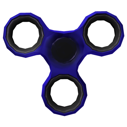 Blue Fidget Spinner