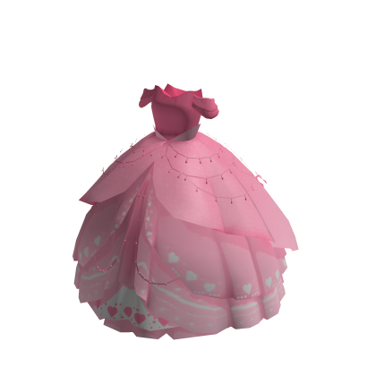 Pink Fluffy Ballgown thumbnail