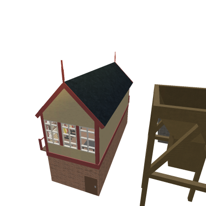 Train yard set
