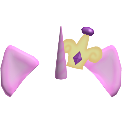 Princess Cadance MLP Ears & Horn with Crown Roblox item