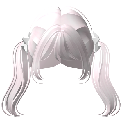 ꒰FREE꒱ : Soft dolly pigtails in white adorable ♡ thumbnail