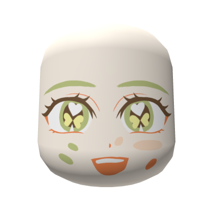 Clover (Chis-A) Joyful Face [Paint Splatter] Roblox item