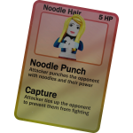 [Starter Series] - Noodle Hair Trading Card