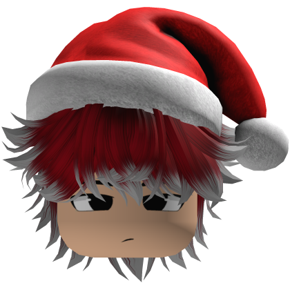 Beautiful hair Christmas beret (Red)