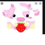 Strawberry cows are the best and cow squad