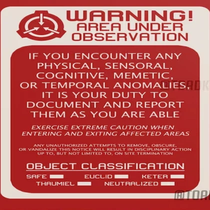 SCP Sign