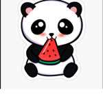 Panda club cute