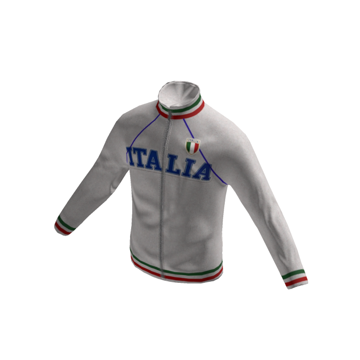 White Italy Tracksuit Jacket