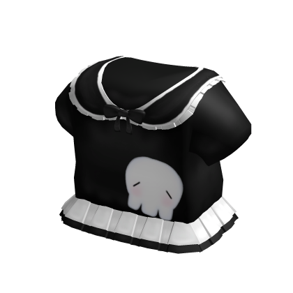꒰ cutie skull emo shirt