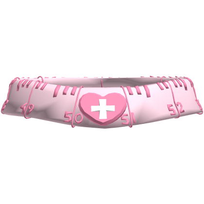 ♡ nurse measuring tape choker Roblox item